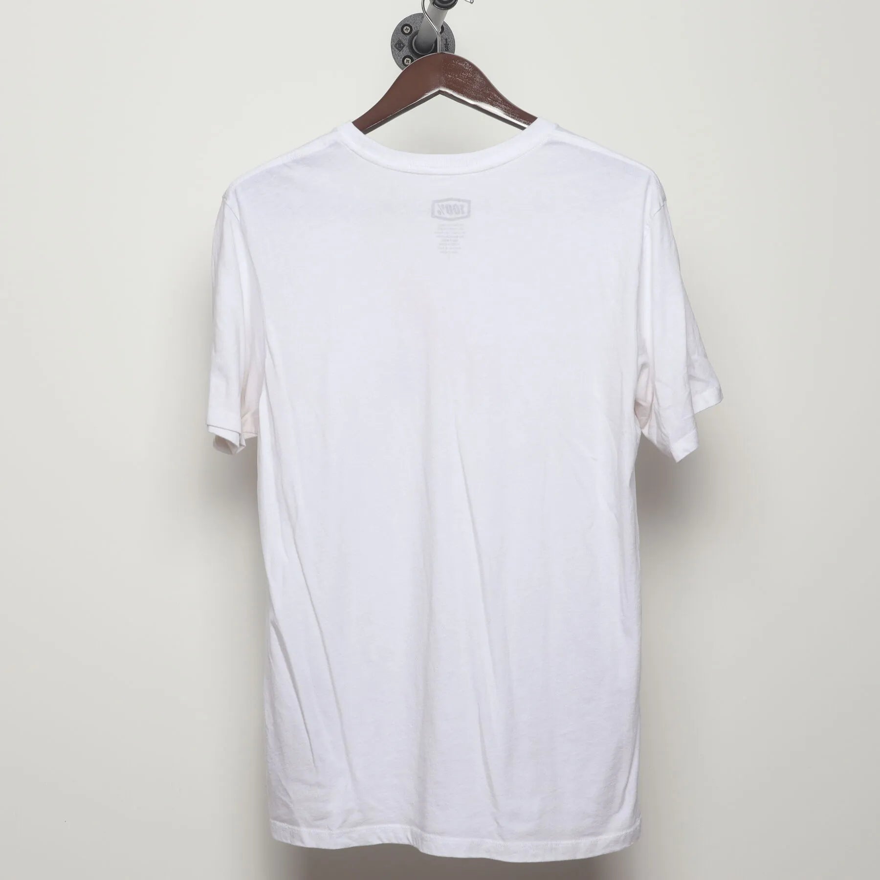 Back view of Vintage Y2K 100% "Stars & Slash" T-Shirt - M