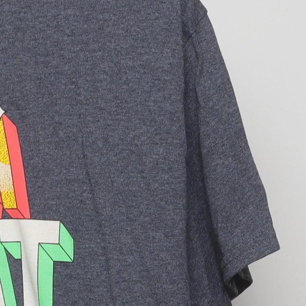 Right sleeve detail of Modern Graphic "Have A Great Day And Leave Me Alone" T-Shirt - L