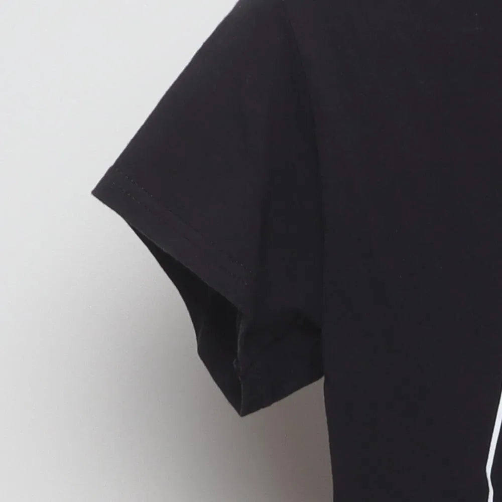 Left sleeve detail of Vintage Modern PlayStation "Japanese Controller Graphic" T-Shirt - XS