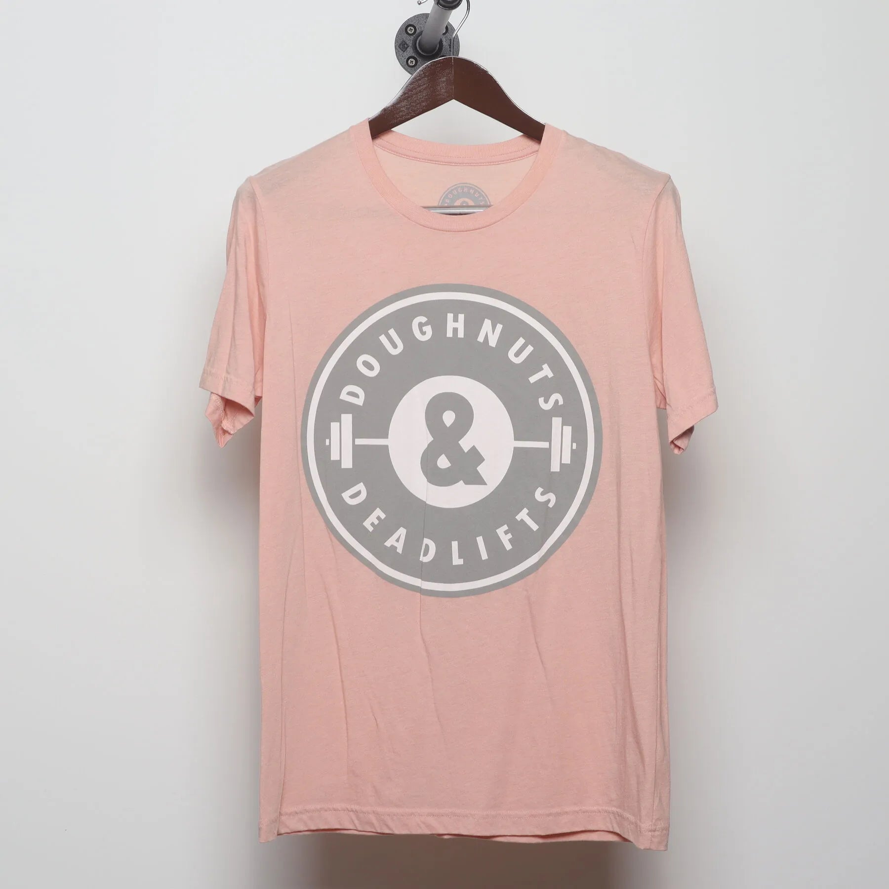 Front view of Vintage Y2K Doughnuts & Deadlifts "Doughnuts & Deadlifts" T-Shirt - M