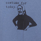 Close-up of the main graphic on the Vintage 2000s Arrested Development "Best Costume For Today" T-Shirt - L