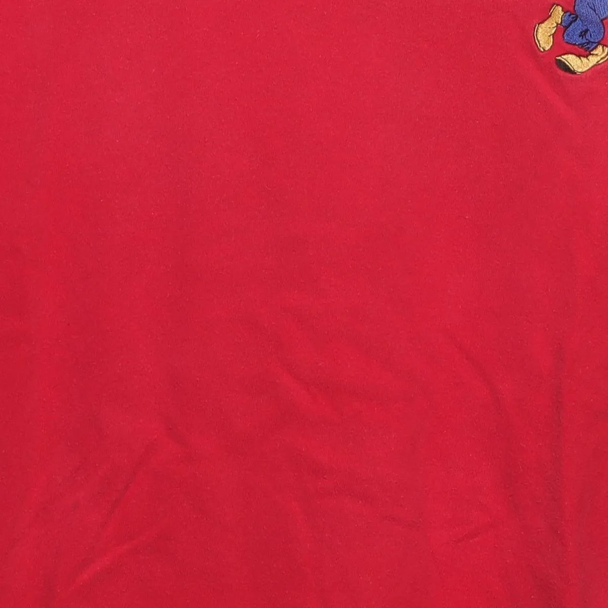 Close-up of the main graphic on the Vintage 1990s Disney "Cowboy Goofy" T-Shirt - XL