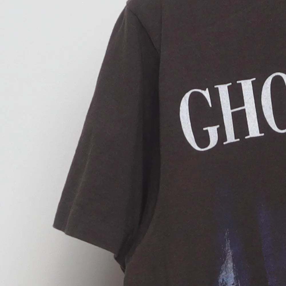 Close-up of the sleeve on the Vintage 1990s Ghost in the Shell "1995 Movie Promo" T-Shirt - L