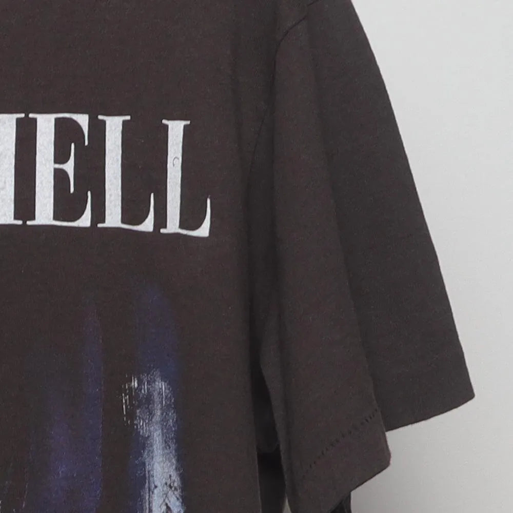 Close-up of the sleeve on the Vintage 1990s Ghost in the Shell "1995 Movie Promo" T-Shirt - L