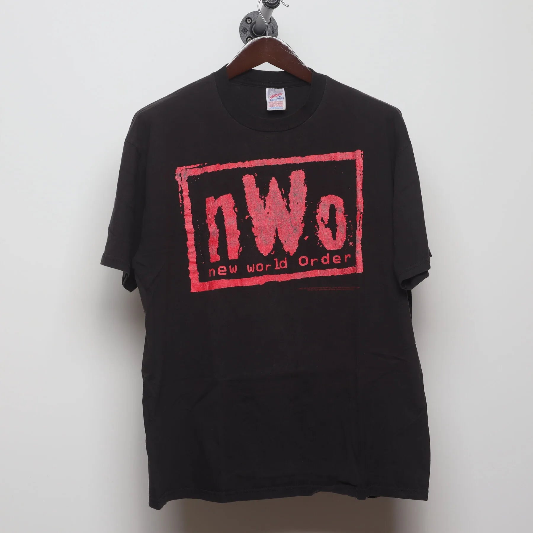 Front view of Vintage 1990s nWo "Bad Has Arrived" T-Shirt - XL