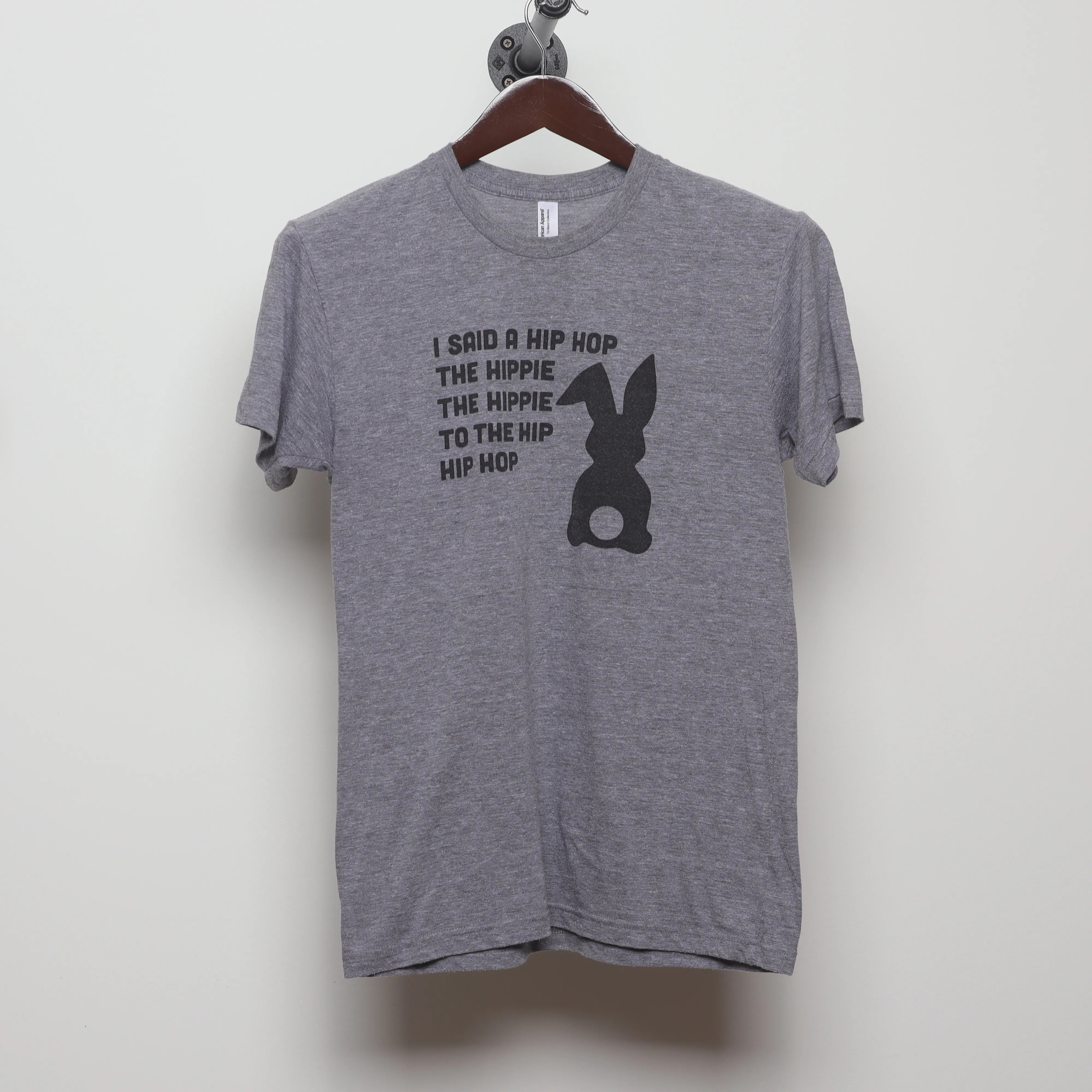 Front view of Vintage 2010s Hip Hop Bunny Graphic T-Shirt S