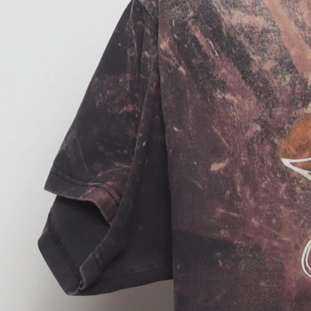 Close-up of the sleeve on the Vintage 2010s Rockstar Mayhem Festival "2010 Tour" T-Shirt - M