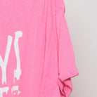 Close-up of the Right sleeve on the Vintage 2010s Savage Bear "No Days Off" T-Shirt - L