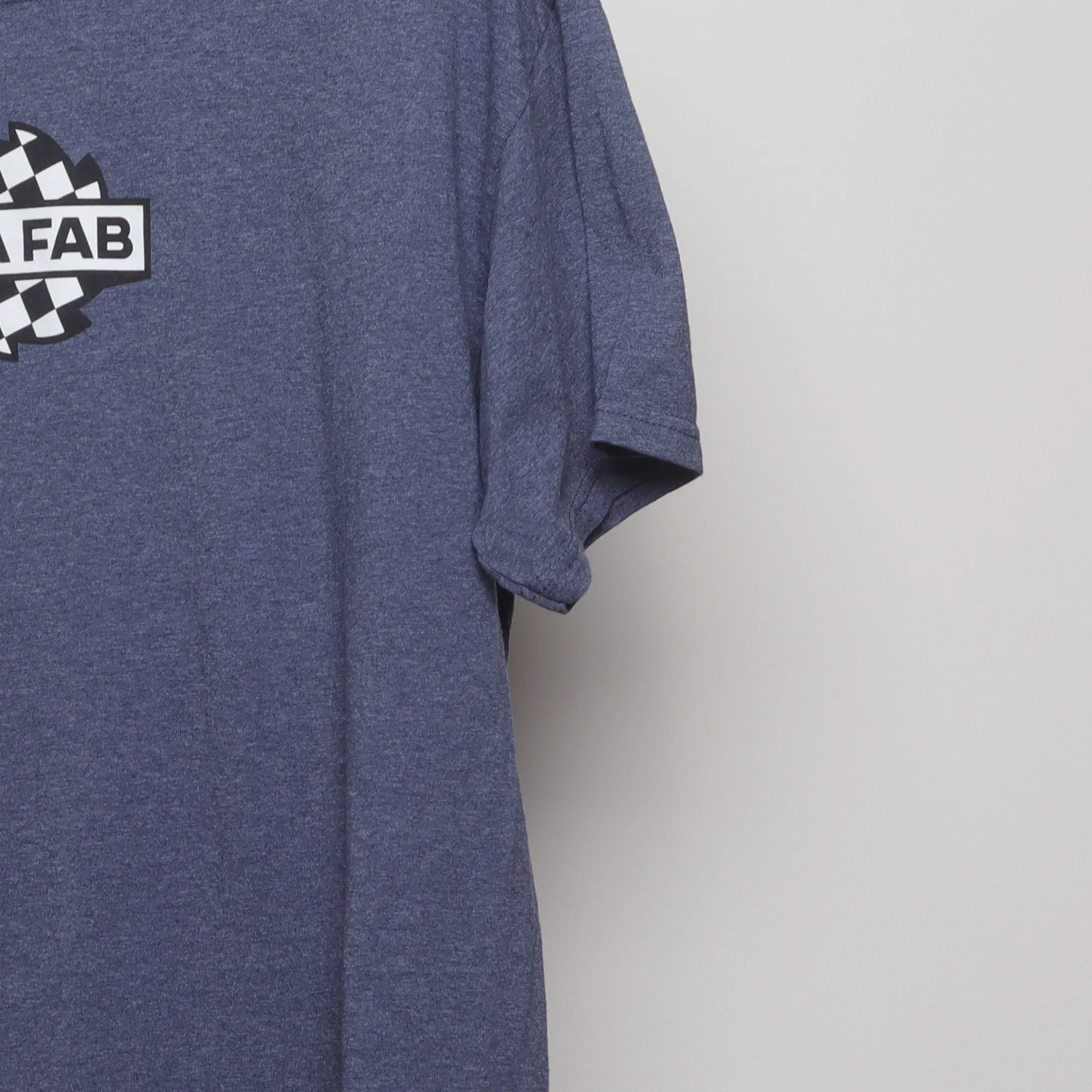 Close-up of the sleeve on the Vintage 2010s Ska Fab Checkerboard T-Shirt M