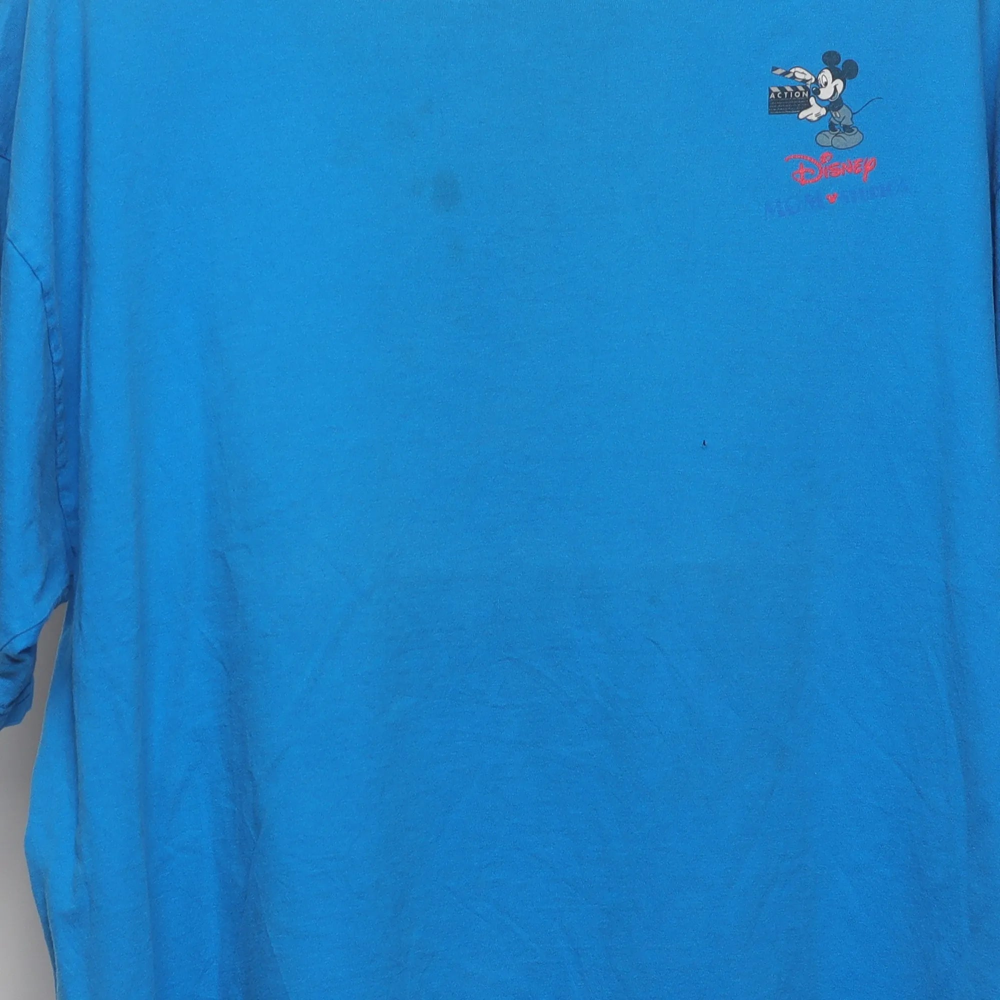 Close-up of the main graphic on the Vintage 90s Disney MGM Studios Back Graphic Tee XL