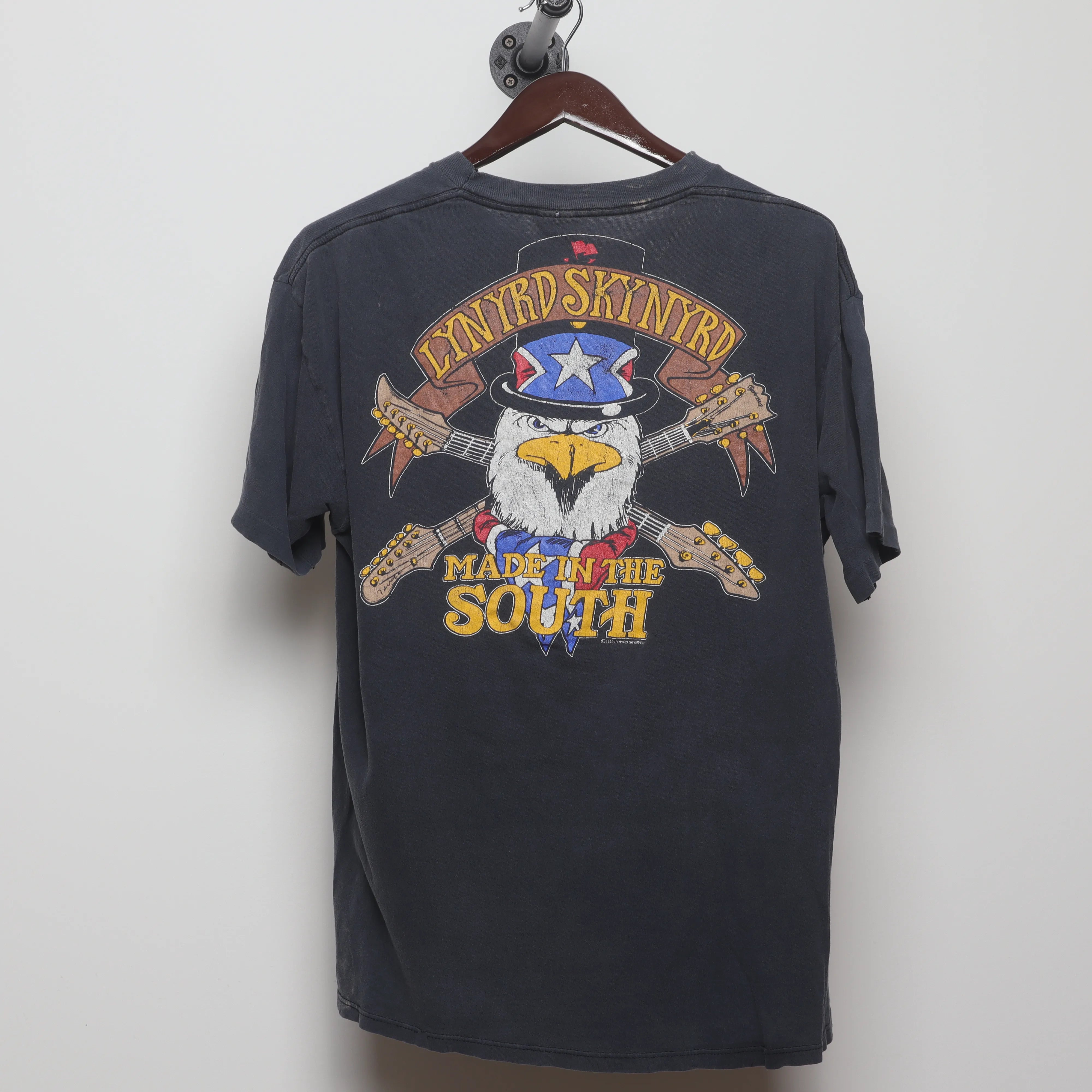 Back view of Vintage 90s Lynyrd Skynyrd Double Sided Band Tee L