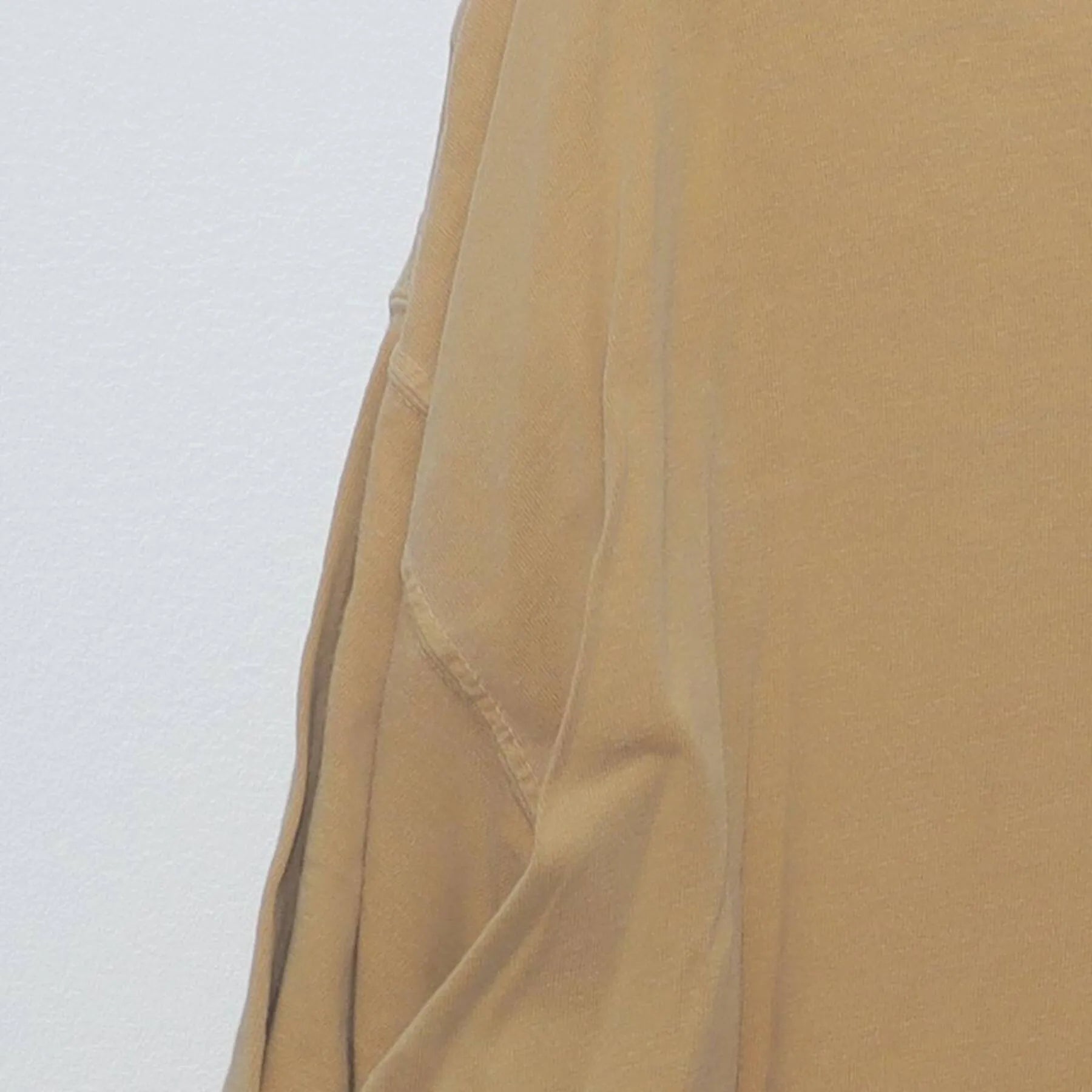 Close-up of the Left sleeve on the Vintage Y2K Comfort Colors "Alaska Moose" T-Shirt - XL