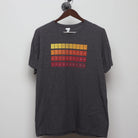 Front view of Vintage Y2K Craft Beer "Beer Tasting Grid" T-Shirt - M