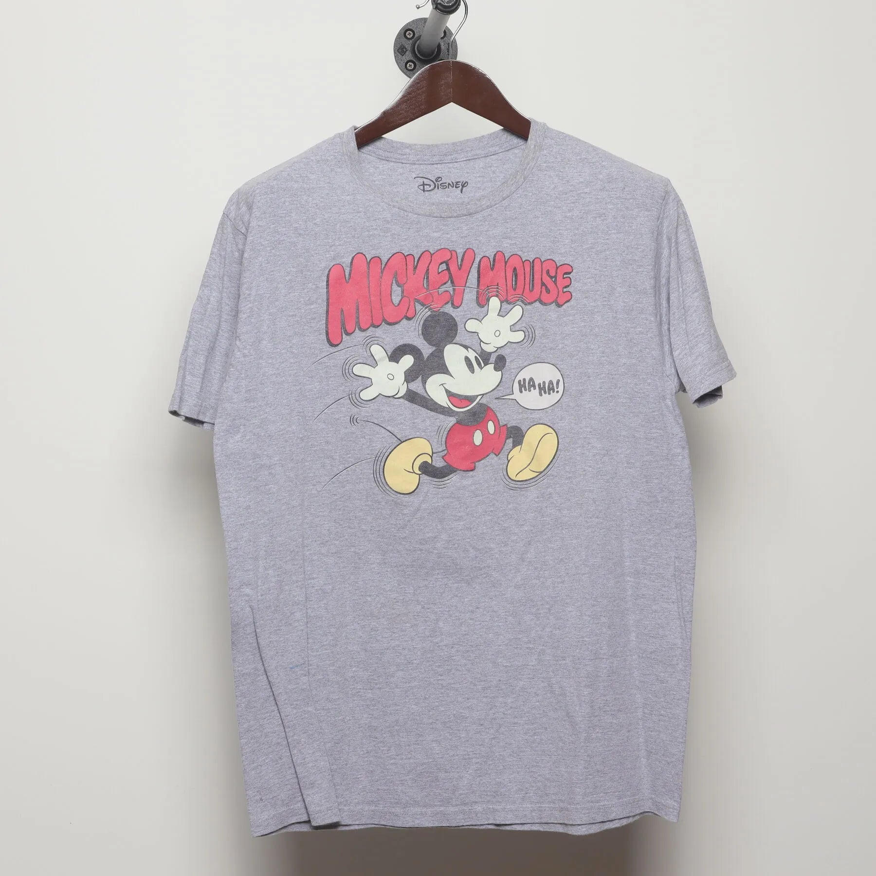 Front view of Vintage Modern Disney "Classic Mickey Mouse" T-Shirt - L