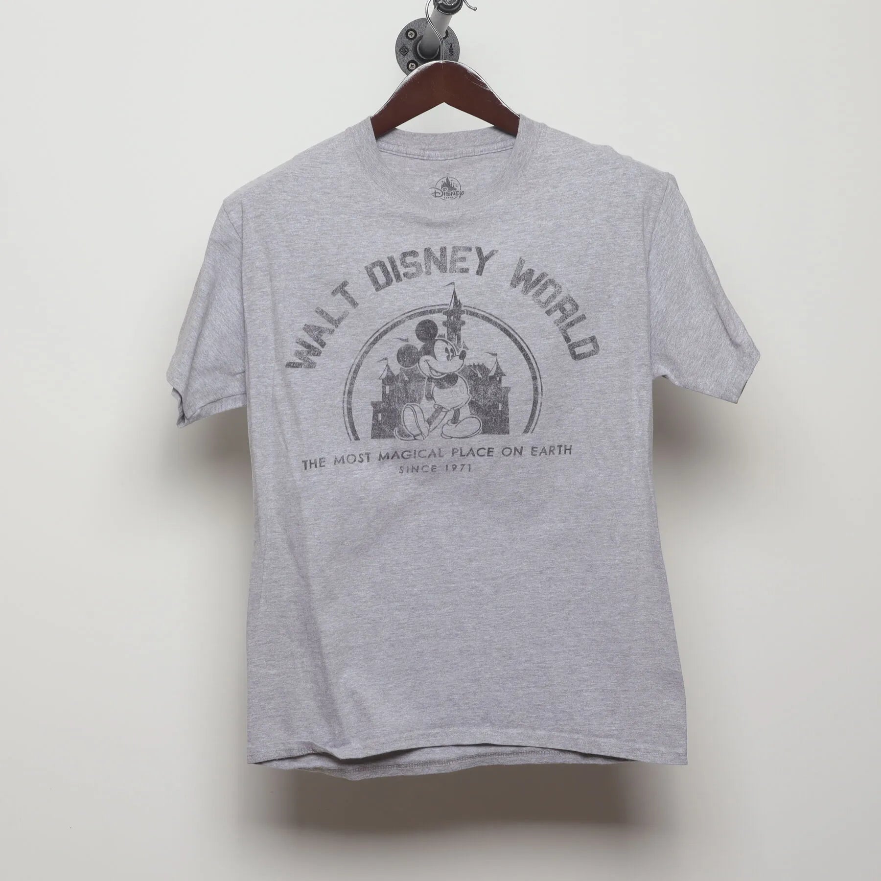 Front view of Vintage Modern Disney "Walt Disney World Since 1971" T-Shirt - S