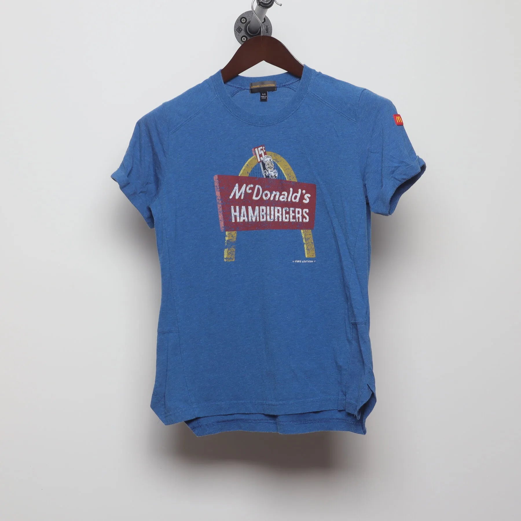 Front view of Vintage Modern McDonald's "Original Speedee Sign" T-Shirt - S