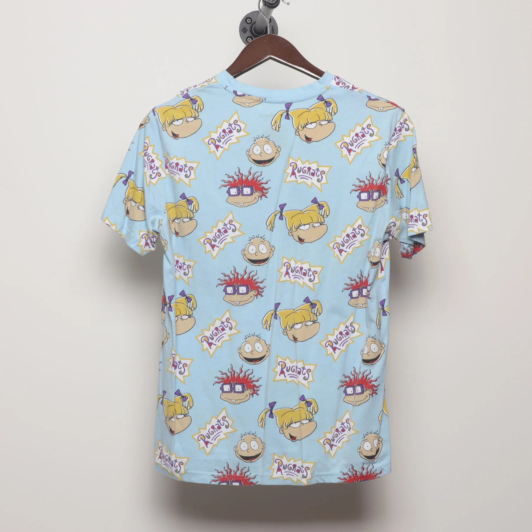 Back view of Vintage Modern Rugrats "All Over Print" T-Shirt - S