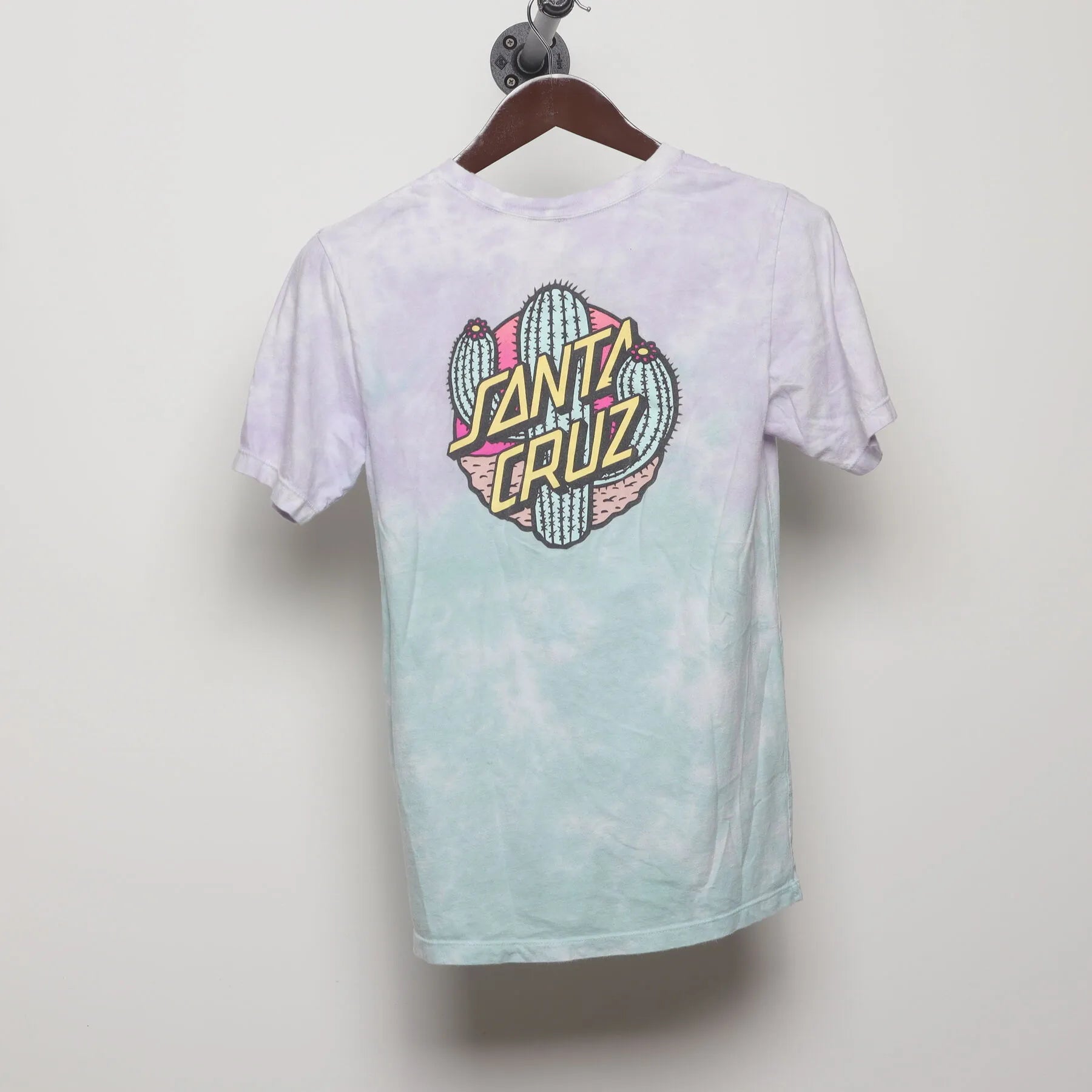 Back view of Vintage Modern Santa Cruz "Desert Cactus Logo" T-Shirt - XS