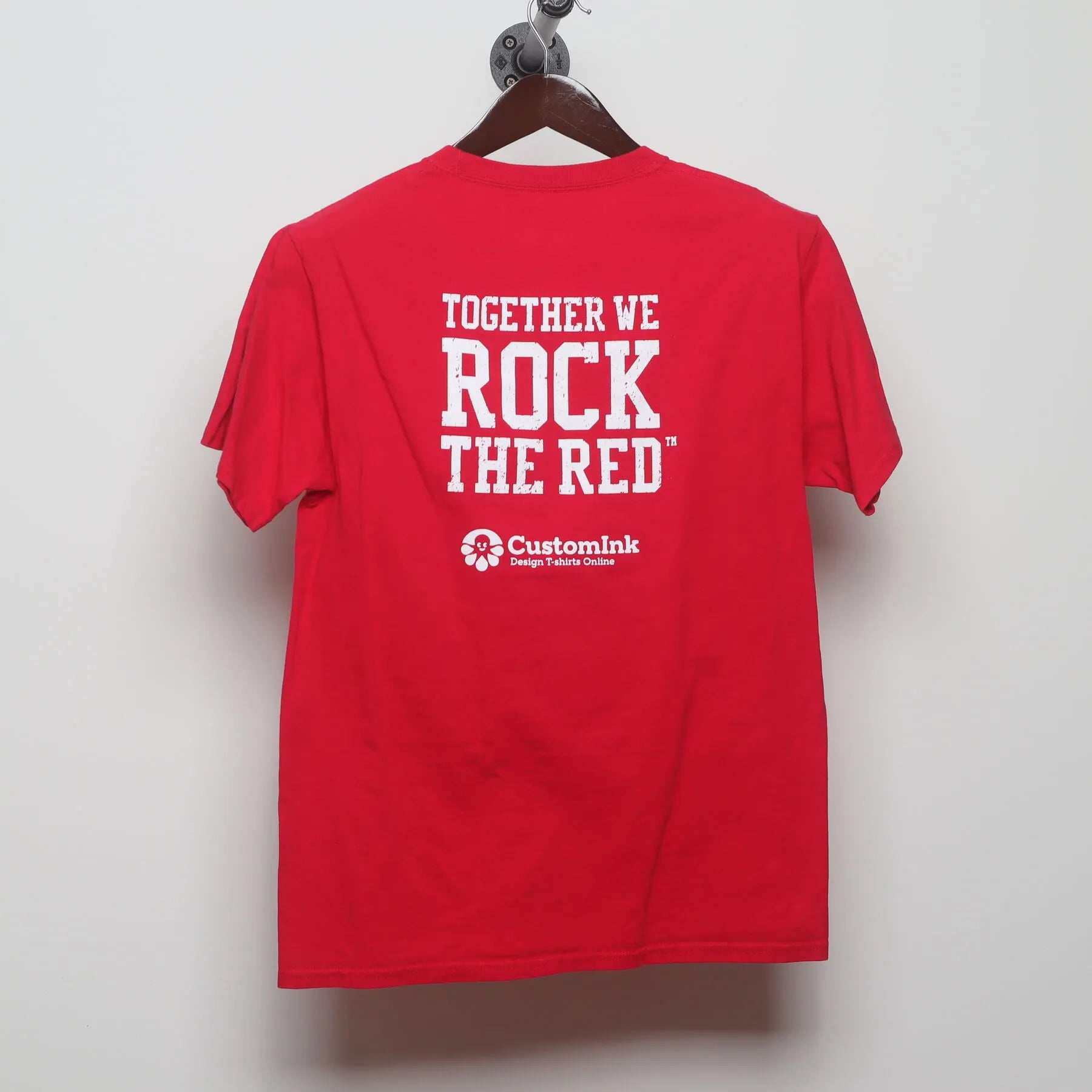 Back view of Vintage Modern Washington Capitals "Rock The Red" T-Shirt - S