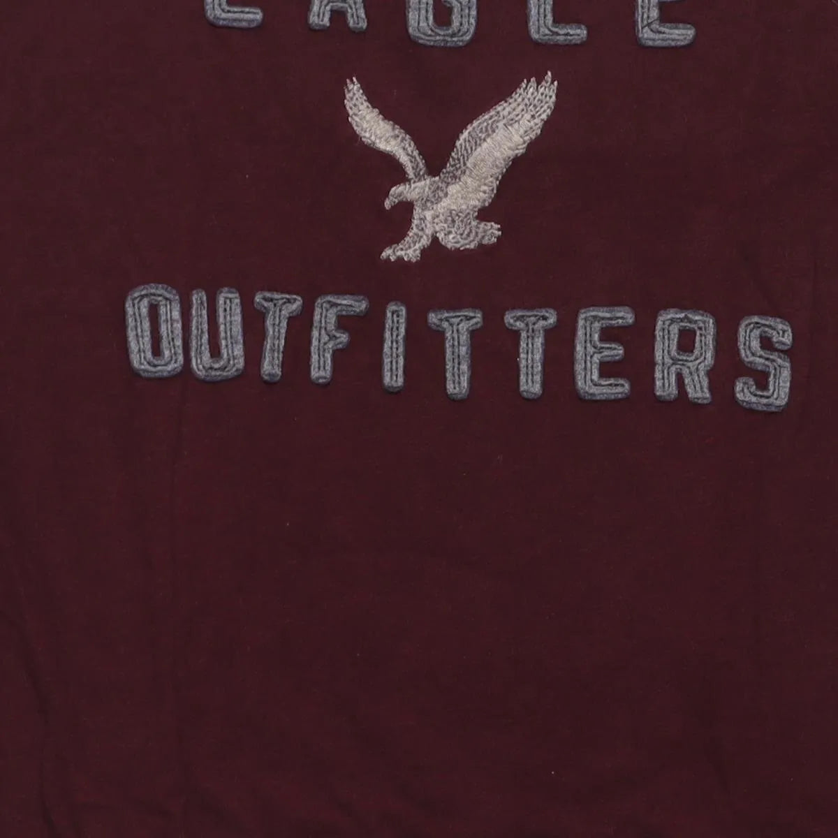Close-up of the main graphic on the Vintage Y2K American Eagle Outfitters "Classic Logo" T-Shirt - M