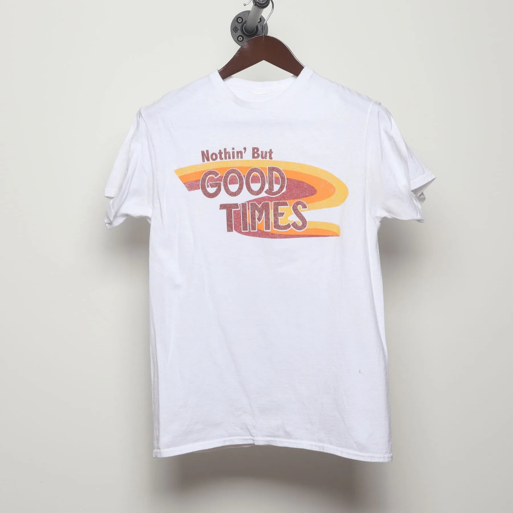 Front view of Vintage Y2K Good Times "Nothin' But Good Times" T-Shirt - S