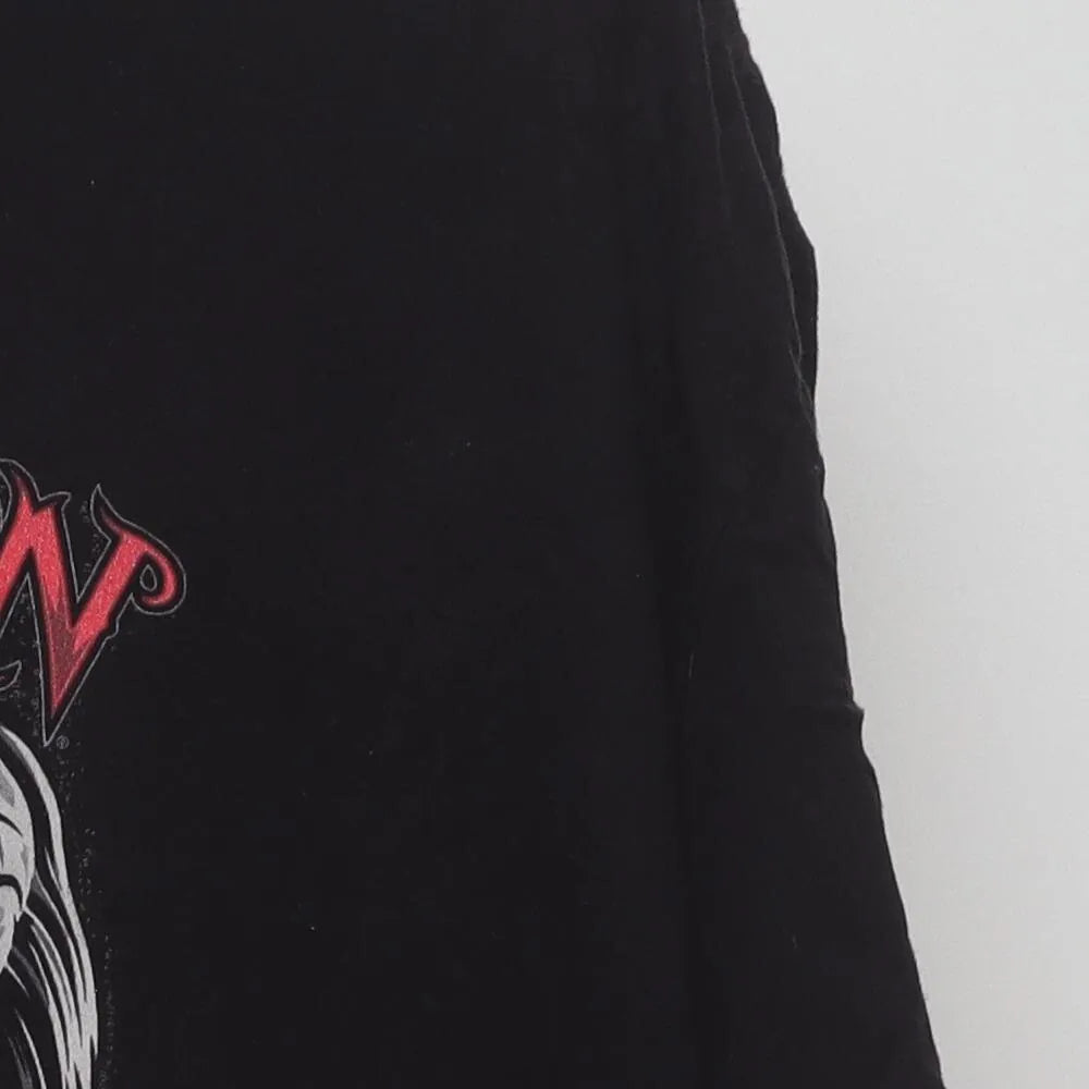 Close-up of the sleeve on the Vintage Y2K Harley-Davidson "Evil Clown" T-Shirt - XXL