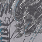 Close-up of the main graphic on the Vintage Y2K Tool "Dragon Graphic" T-Shirt - M