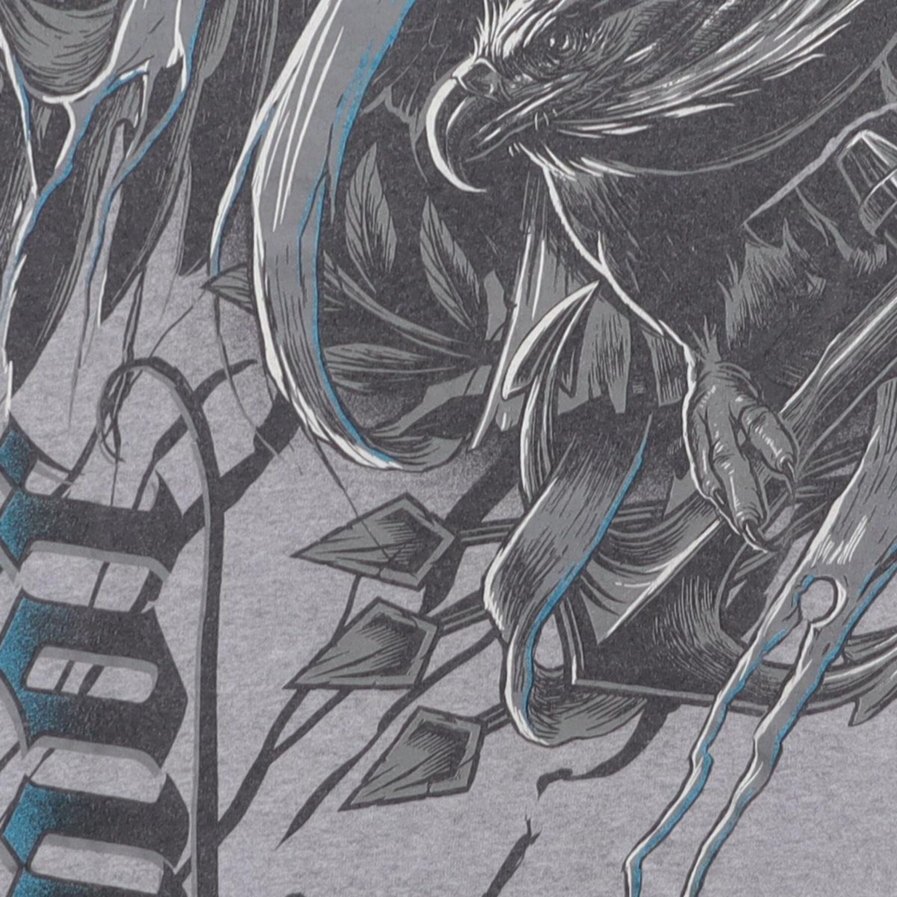 Close-up of the main graphic on the Vintage Y2K Tool "Dragon Graphic" T-Shirt - M