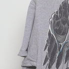 Close-up of the single stitch sleeve on the Vintage Y2K Tool "Dragon Graphic" T-Shirt - M
