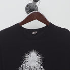 Close-up of the collar and tag on the Vintage Y2K 1800 Coconut Tequila "Tequila Skull" T-Shirt - S