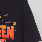 Close-up of the Right sleeve on the Vintage 2020s Disney "Happy Halloween 2021" T-Shirt - L