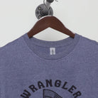 Close-up of the collar and tag on the Vintage 2020s Jeep "Wrangler Rally 2023" T-Shirt - L
