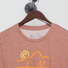 Close-up of the collar and tag on the Vintage 2020s RunSedona "Race Finisher" T-Shirt - L