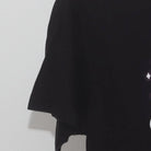 Left sleeve detail of Funny 'I'm a Mad Scientist' Unicorn Graphic T-Shirt