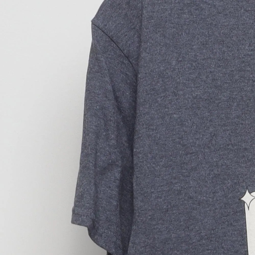 Left sleeve detail of Modern Graphic "Have A Great Day And Leave Me Alone" T-Shirt - L