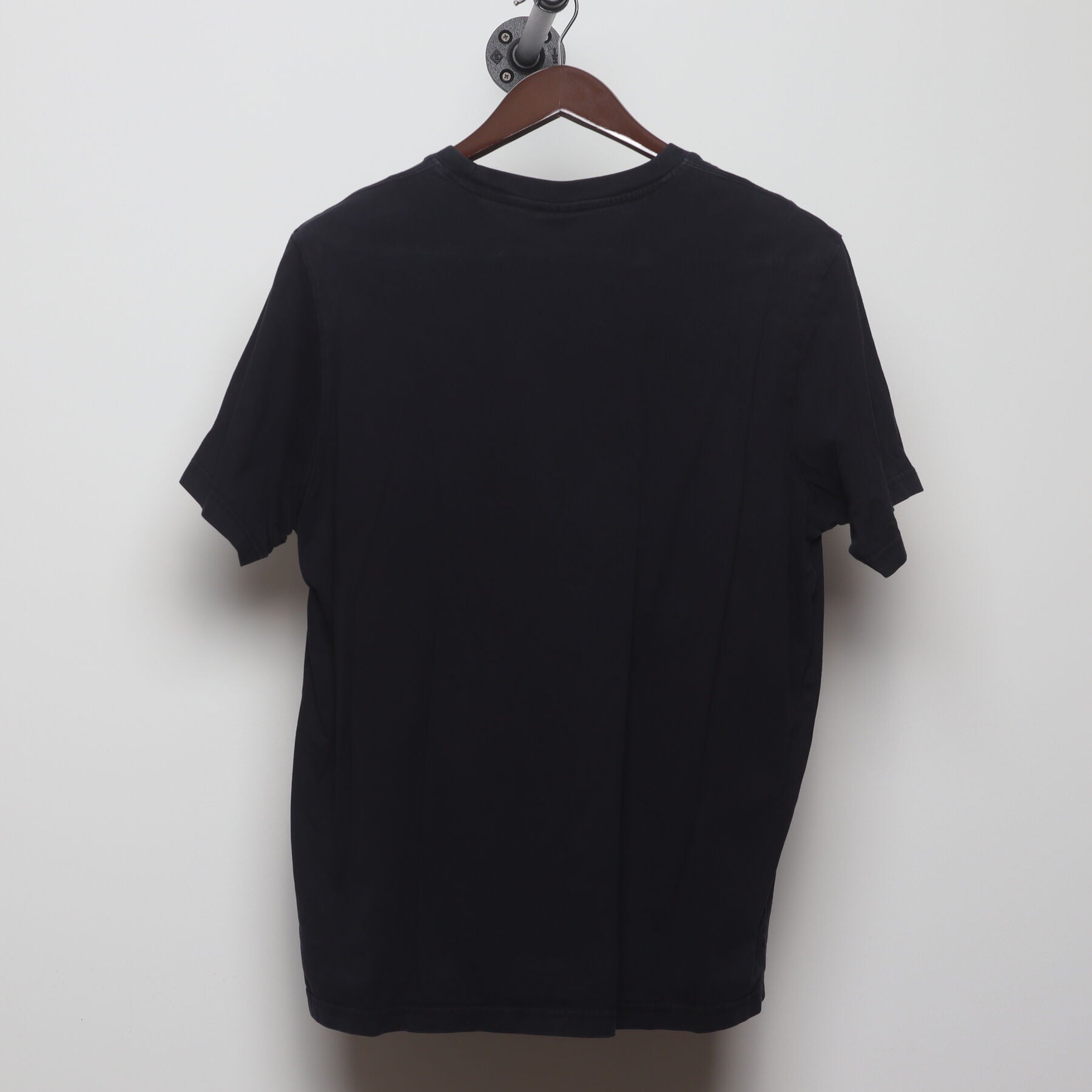 Back view of Vintage Y2K Adidas "Red Leopard Trefoil Logo" T-Shirt - XL