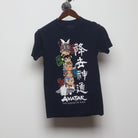 Front view of Vintage Y2K Avatar: The Last Airbender "Team Avatar Totem" T-Shirt - XS