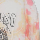 Close-up of the Right sleeve on the Vintage Y2K Billabong "Dancing Skeletons" T-Shirt - L