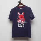 Front view of Vintage Y2K BKYS "Lucky Charm Bunny" T-Shirt - M