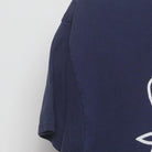 Close-up of the Left sleeve on the Vintage Y2K Cleveland Sports "Dawg Pound Wahoo Parody" T-Shirt - M