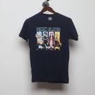 Front view of Vintage 2020s Demon Slayer "Tanjiro, Nezuko & Crew" T-Shirt - S