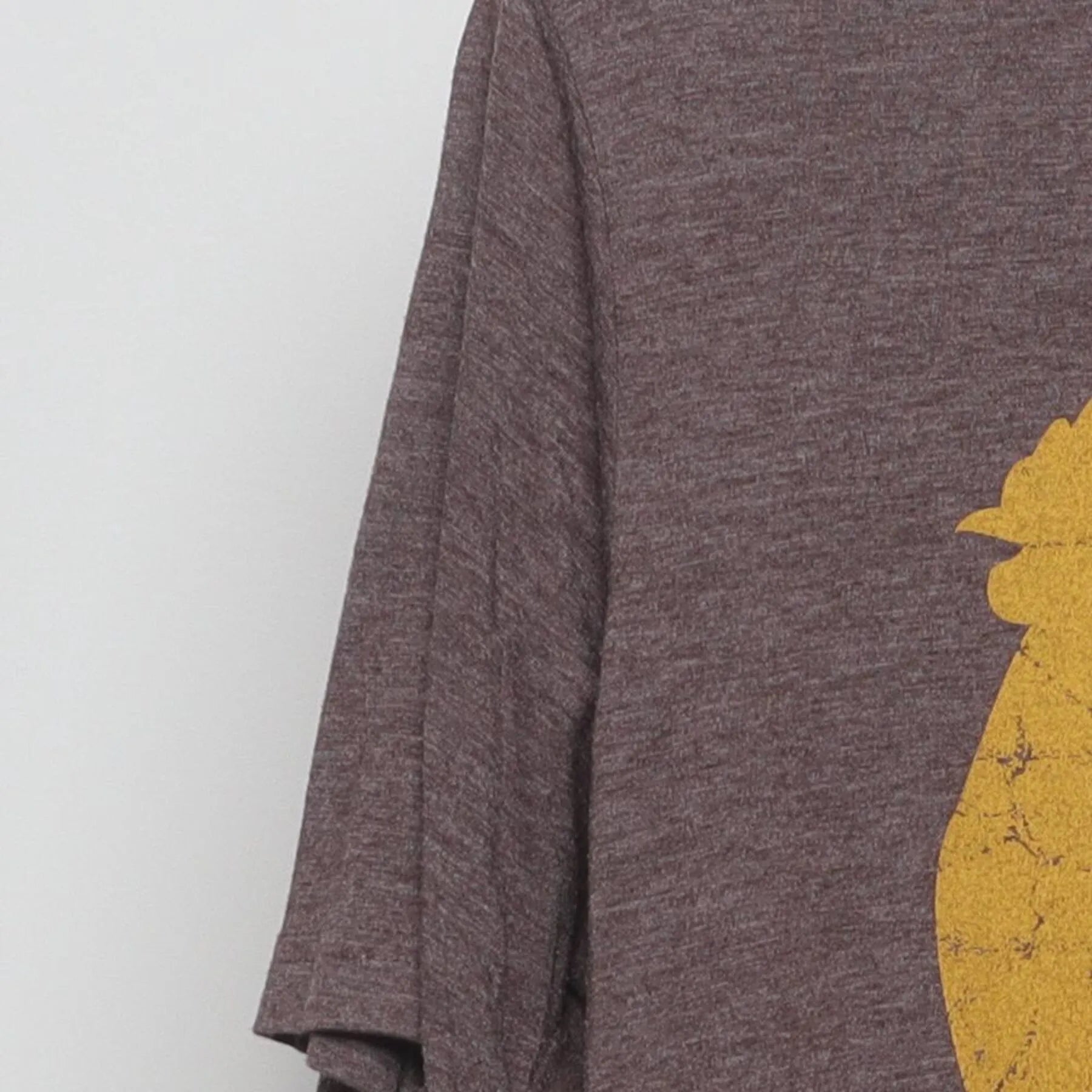 Close-up of the Left sleeve on the Vintage Y2K Dole Plantation "Pineapple Rooster" T-Shirt - M