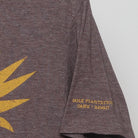 Close-up of the Right sleeve on the Vintage Y2K Dole Plantation "Pineapple Rooster" T-Shirt - M