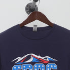 Close-up of the collar and tag on the Vintage Y2K Eastern Racing Offroad Championship "EROC" T-Shirt - S