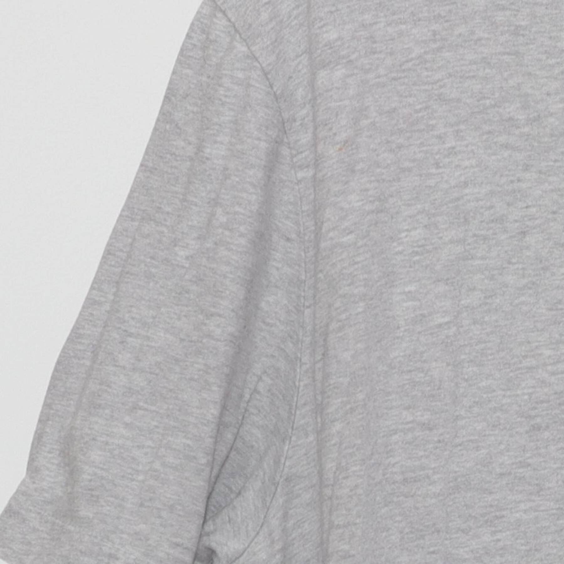 Close-up of the Left sleeve on the Vintage Y2K G.H. Bass & Co. "Appleton Bait + Tackle" T-Shirt - L