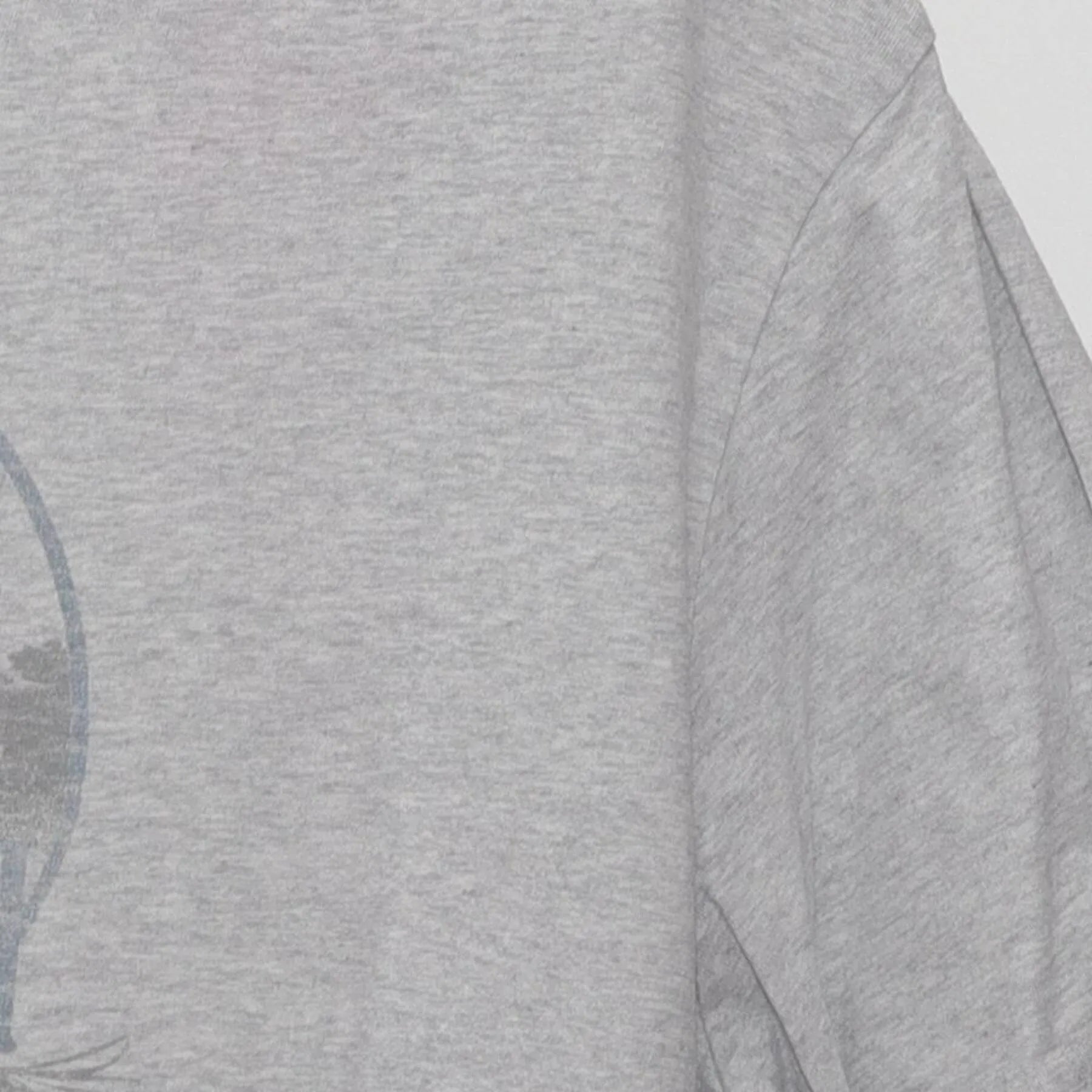 Close-up of the Right sleeve on the Vintage Y2K G.H. Bass & Co. "Appleton Bait + Tackle" T-Shirt - L