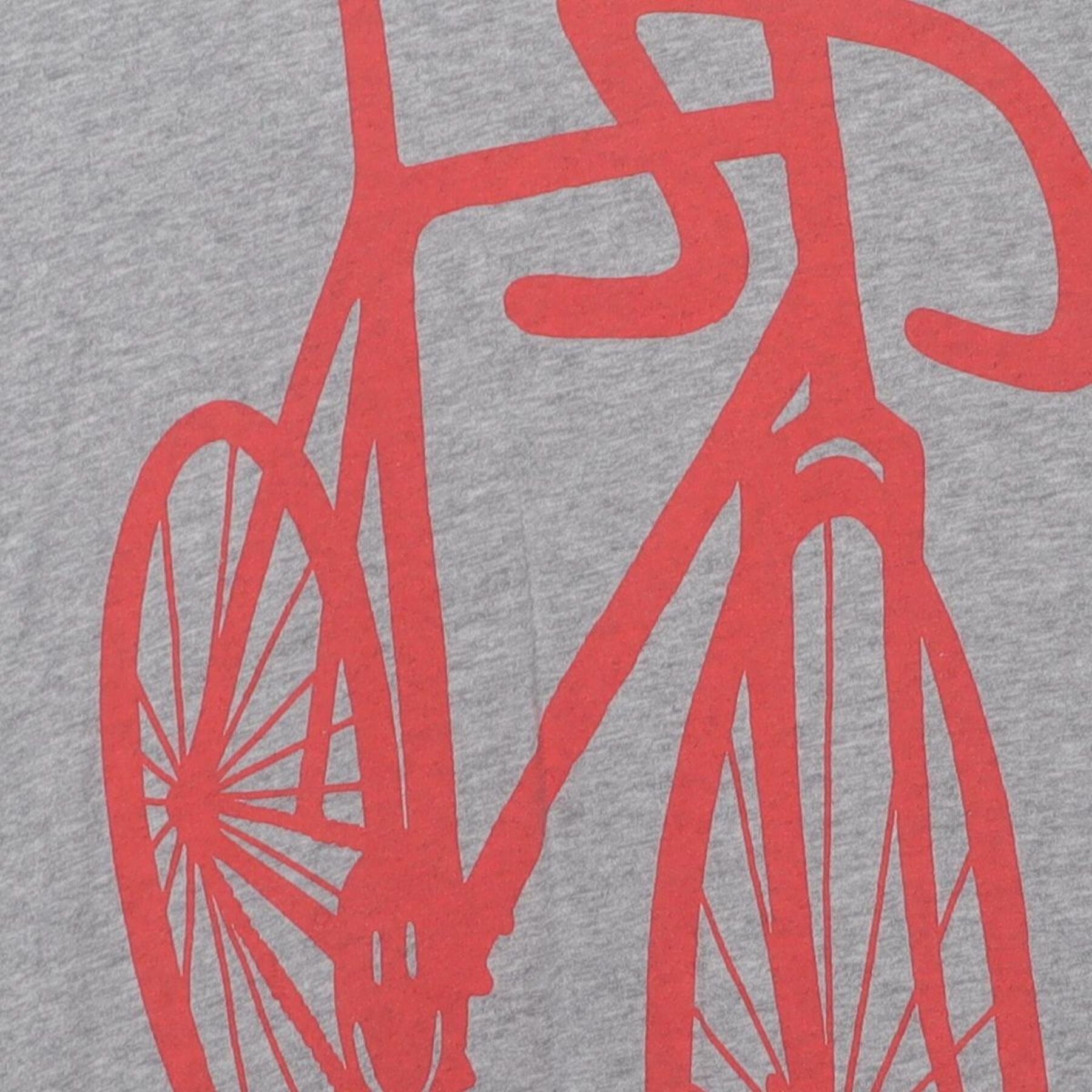 Close-up of the main graphic on the Vintage 2000s GAP "Fixie Bicycle" T-Shirt - M