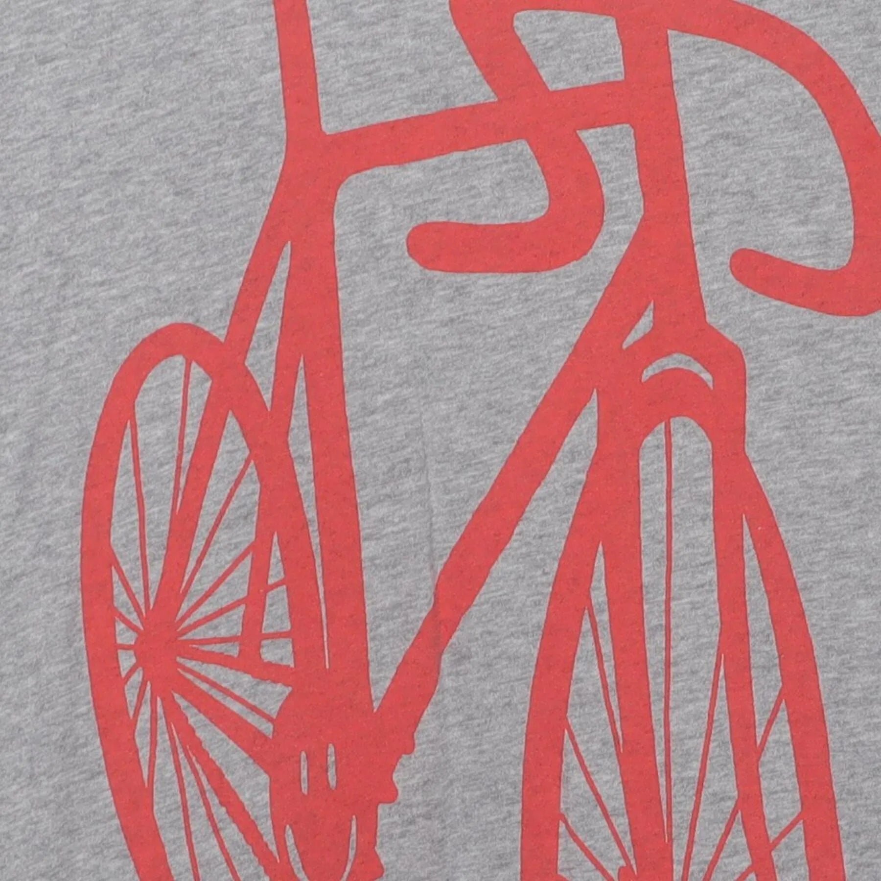 Close-up of the main graphic on the Vintage 2000s GAP "Fixie Bicycle" T-Shirt - M