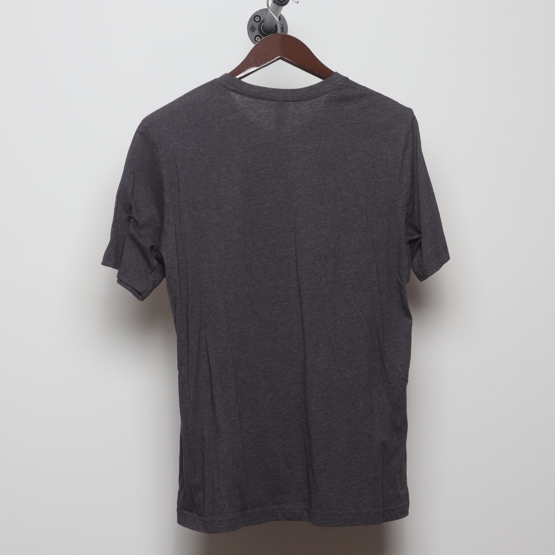 Good Vibes Cat with Sunglasses Graphic T-Shirt Charcoal Gray