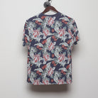 Back view of Vintage Y2K Threadbare "All-Over Floral Print" T-Shirt - S